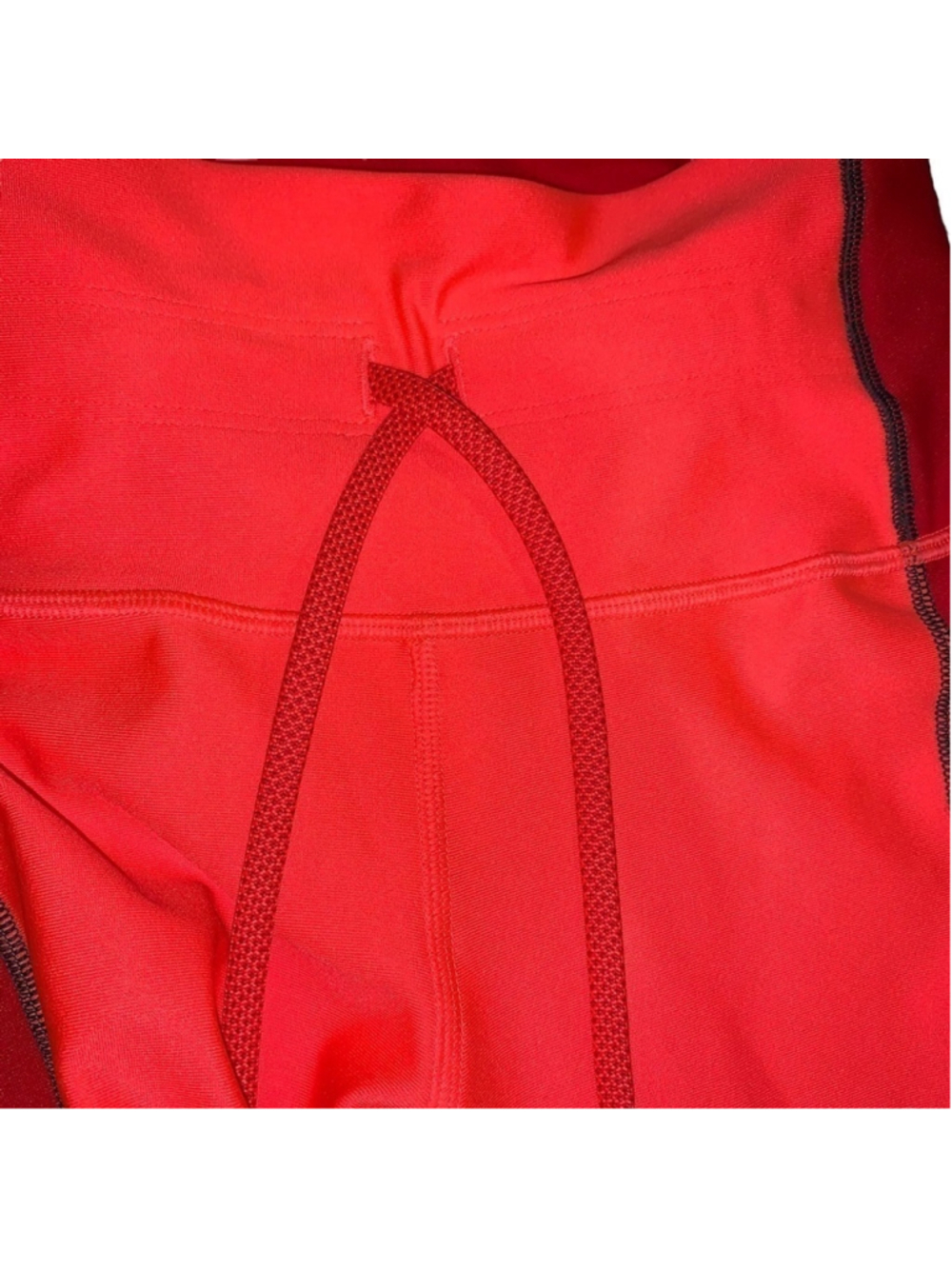 Womems Under Armour 7/8 heat gear tights red size XS - Picture 7 of 7